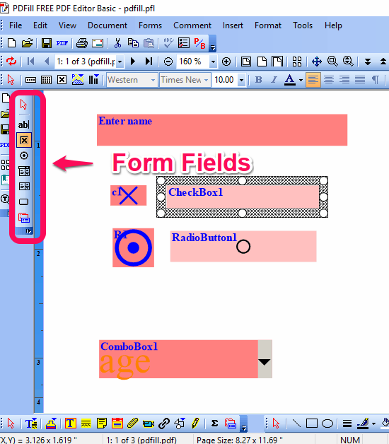 create a fillable pdf form for free